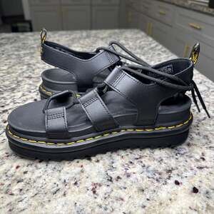 Dr. Martens Nartilla Hydro Leather Gladiator Sandals